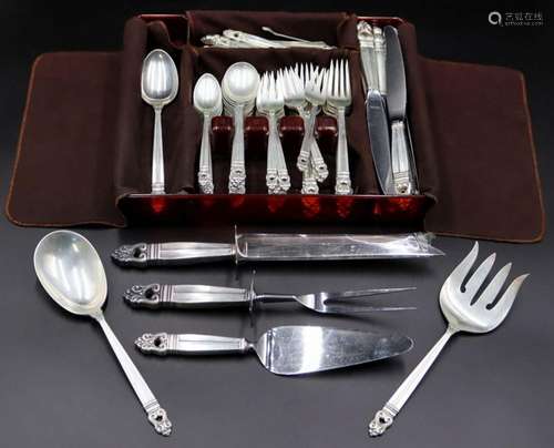 STERLING. 82 pc. International Royal Danish