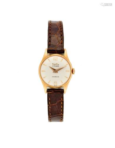 Vetta, Incabloc Ref. 8177 Lady`s 18K gold wristwatch 1980s D...