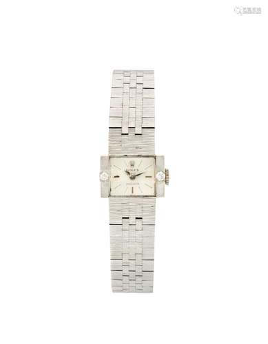 Rolex, Precision Ref. 205 Lady`s white gold 18K wristwatch 1...