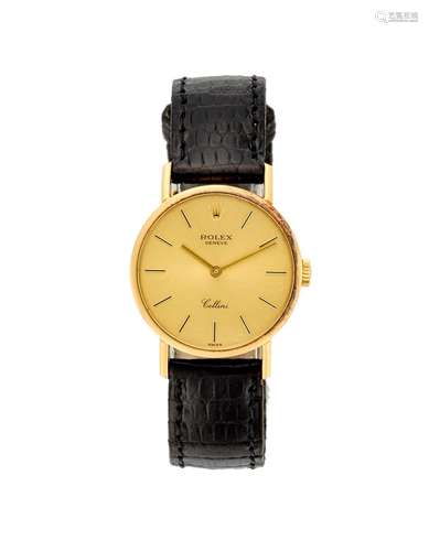 Rolex, Cellini Ref. 5109 Lady`s 18K gold wristwatch 1990s Di...