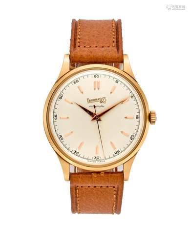 Eberhard & Co. Ref. 11601 Gent`s 18K gold wristwatch 196...