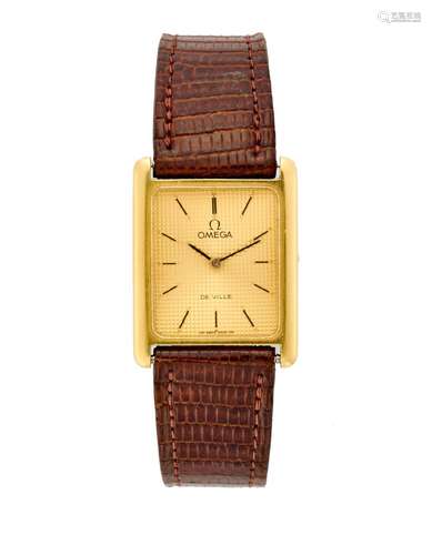 Omega, De Ville Ref. MD 511.0404 Lady`s 18K gold wristwatch ...