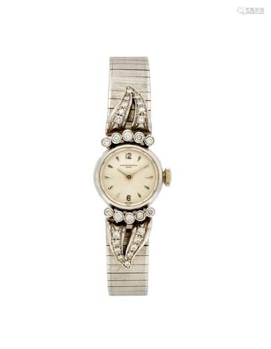 Vacheron & Constantin Lady`s white gold 18K wristwatch 1...