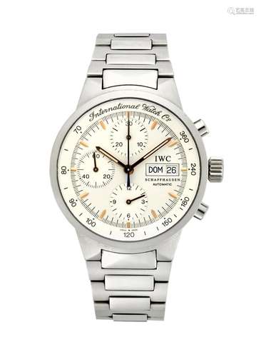 IWC, GST Ref. IW3707 Gent`s steel wristwatch 2000s Dial, mov...