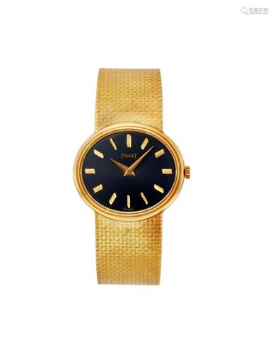 Piaget Ref. 9802 B12 Lady`s 18K gold wristwatch 1970s Dial, ...