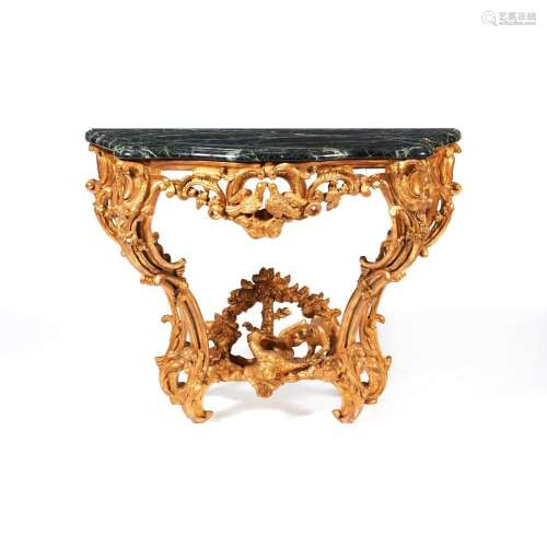 A Louis XV console table