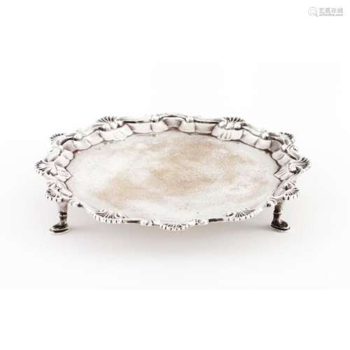 A three footed salver