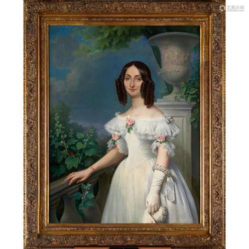 A portrait of Victoria Princess of Saxe-Coburg-Gotha (1822-1...