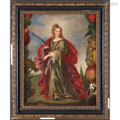 Artist or Maker Seguidor de Claude Vignon (1593-1670) Saint ...