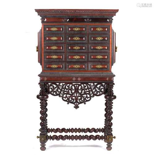 A large cabinet on stand