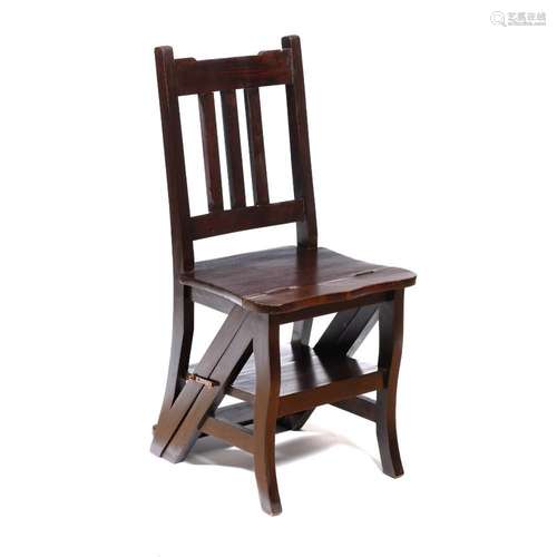 A metamorphic chair