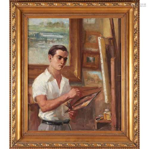 Artist or Maker Frederico Ayres (1887-1963) The painter\'s s...