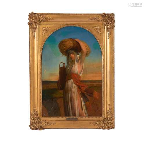 Artist or Maker Frans Vinck (1827-1903) A female figure in t...