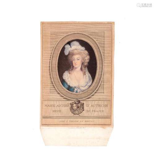 Louis Seize and Marie Antoinette d\'Austriche