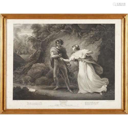 Shakespeare. Cymbeline, act III, scene IV : Near Milford Hav...