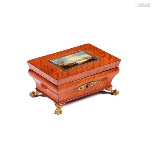 A Charles X jewellery casket