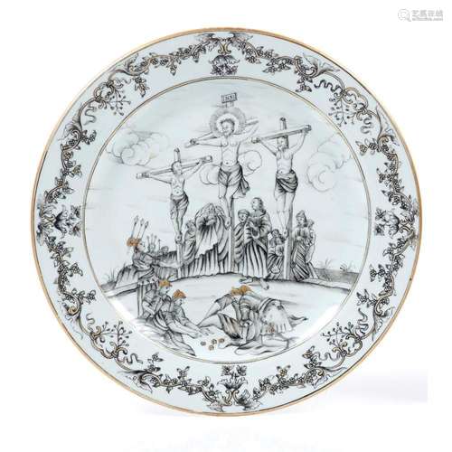 A Calvary plate