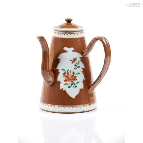 A chocolate pot