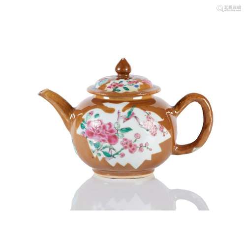 A teapot and cover