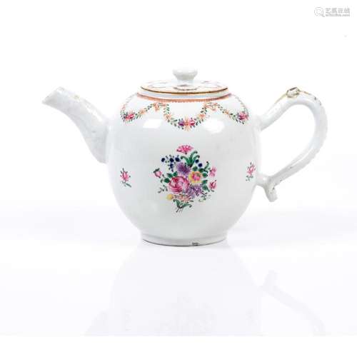 A teapot and cover