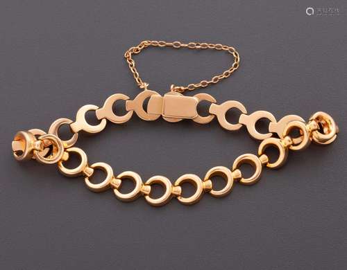 BRACELET IN 18 KT YELLOW GOLD<br />
bracelet made in 18 kt g...