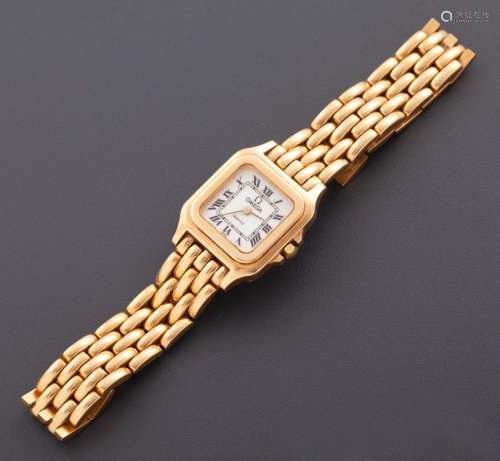 OMEGA WATCH MADE IN 18 KT GOLD _<br />
Omega ladies watch ma...