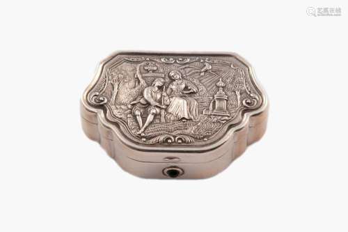REPRODUCTION OF SNUFF BOX OF THE EIGHTEENTH CENTURY, IN SPAN...