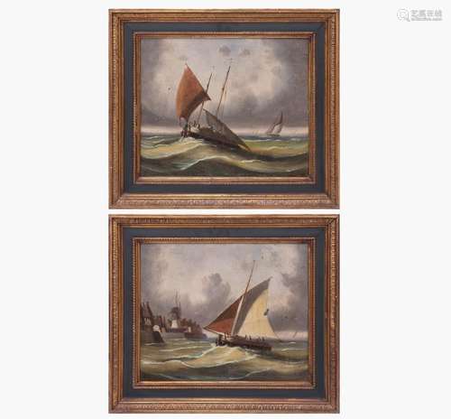 ITALIAN SCHOOL 19TH-20TH CENTURY _<br />
FISHERMEN IN THE OP...