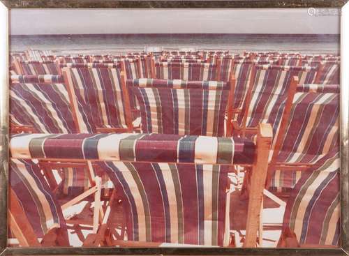 JOCELYNE PEREIRE _<br />
BEACH CHAIRS_<br />
Photograph_.<br...