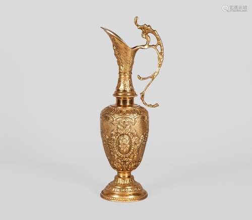 SPANISH GOLDEN BRONZE PITCHER OF RENAISSANCE TASTE, CA.1950 ...