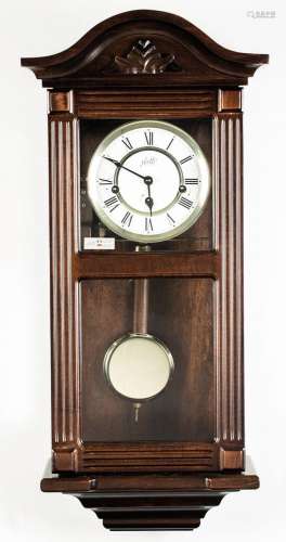 WALL CLOCK BRAND GALLO, GERMANY S.XX_.<br />
With wooden box...