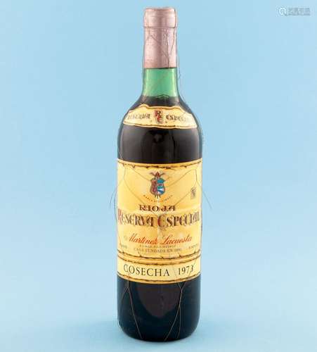 RIOJA MARTINEZ LACUESTA, SPECIAL RESERVE.<br />
Wine_ Vintag...