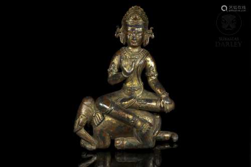 Bronze sculpture "Avalokiteshvara", 19th - 20th ce...