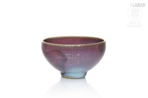 Small glazed pottery bowl, Yuan style