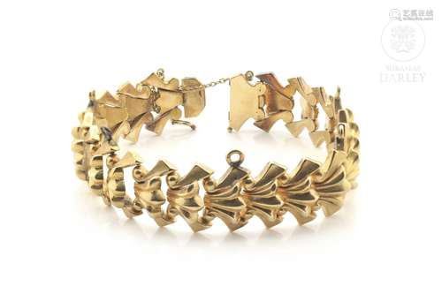 18k yellow gold bracelet