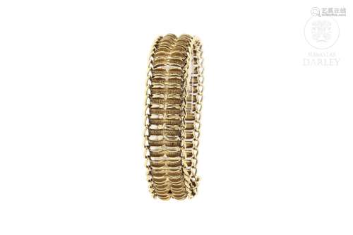 18k yellow gold bracelet