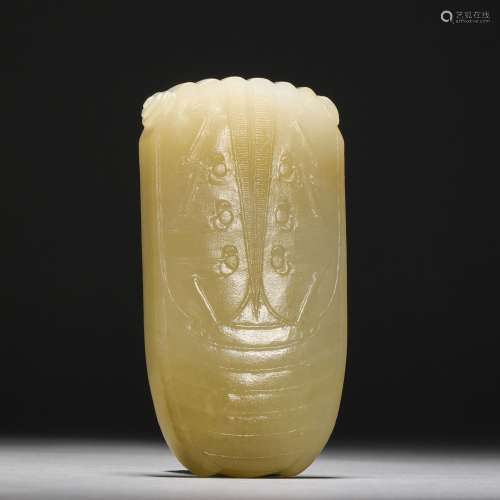 Qing Dynasty,Hetian Jade Toad