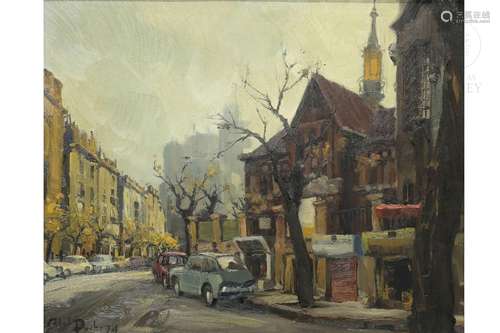 Abel Puche (XX-XXI) "Market Square", 1974