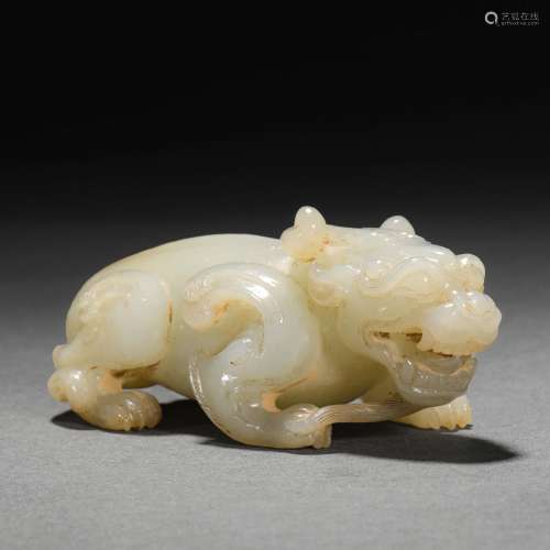 Ming Dynasty of Before,Hetian Jade Beast
