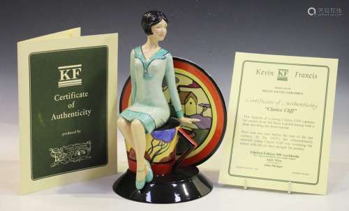 A Kevin Francis limited edition figure Young Clarice Cliff