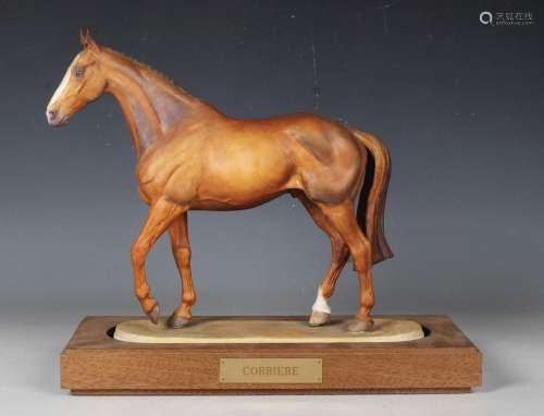 A Malvern Fine China limited edition equestrian model of the...