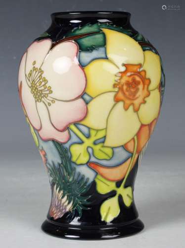 A Moorcroft Golden Jubilee pattern vase