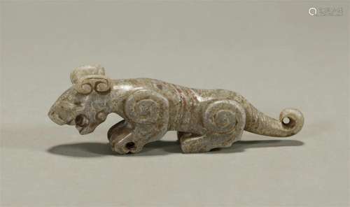 The Jade tiger of Shang Dynasty