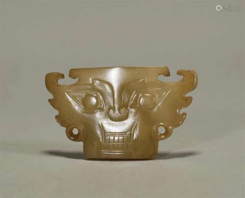 Shijiahe god face jade ornaments