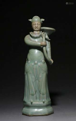 Song dynasty Longquan kiln music Terracotta figures