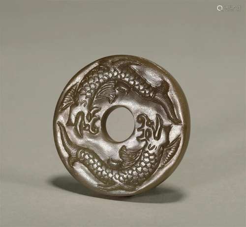 Yuan Dynasty Capricorn Ruyi jade