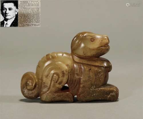 Jade dog of the Han Dynasty