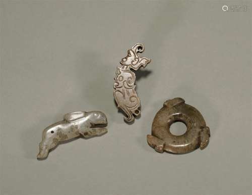 A group of western Zhou jade ornaments