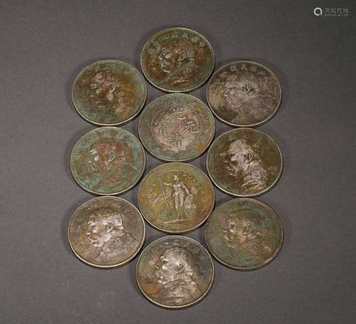 Silver Coins A Group