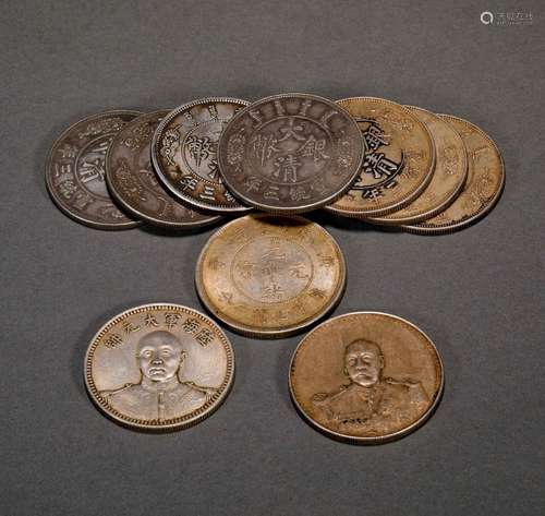 Silver Coins A Group